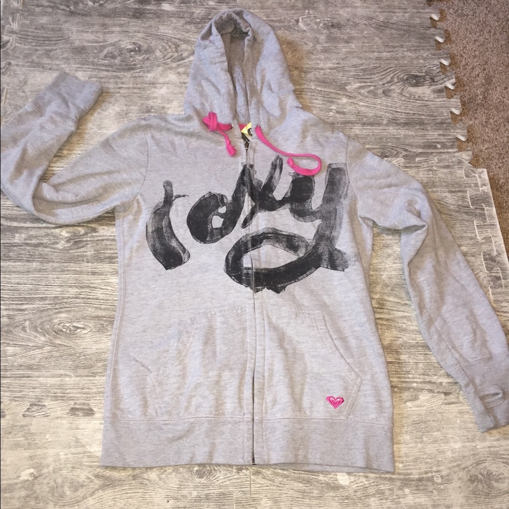 NWOT! Juniors/women’s large ROXY zip up!!